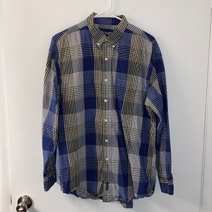 Chaps Ralph Lauren Plaid Button Up Shirt